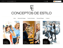 Tablet Screenshot of conceptosdeestilo.com
